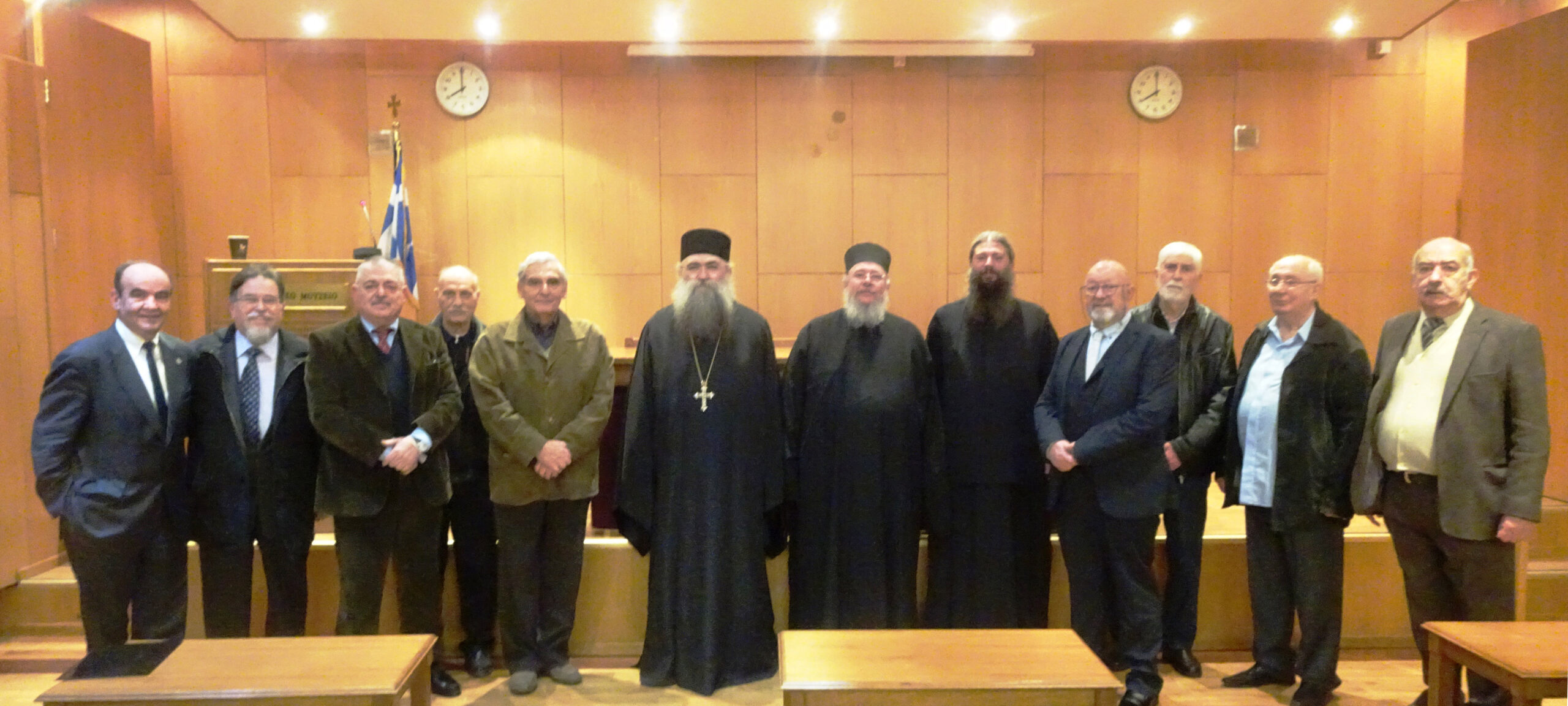 Φωτογραφία Ομίλου Φίλων του Αγίου Όρους από την Ετήσια Πνευματική Εκδήλωση με Θέμα "Εξομολόγηση"